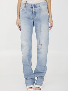 THE ATTICO Denim jeans WCP171