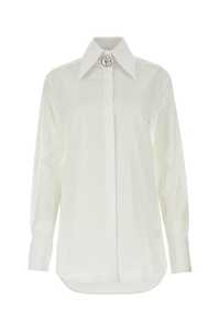 발망 White poplin shirt / BF0HS291CE48 0FA