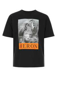 HERON PRESTON Black cotton / HMAA032C99JER003 1010
