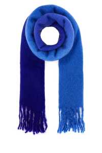 가니 Two-tone mohair blend scarf / A5280 695
